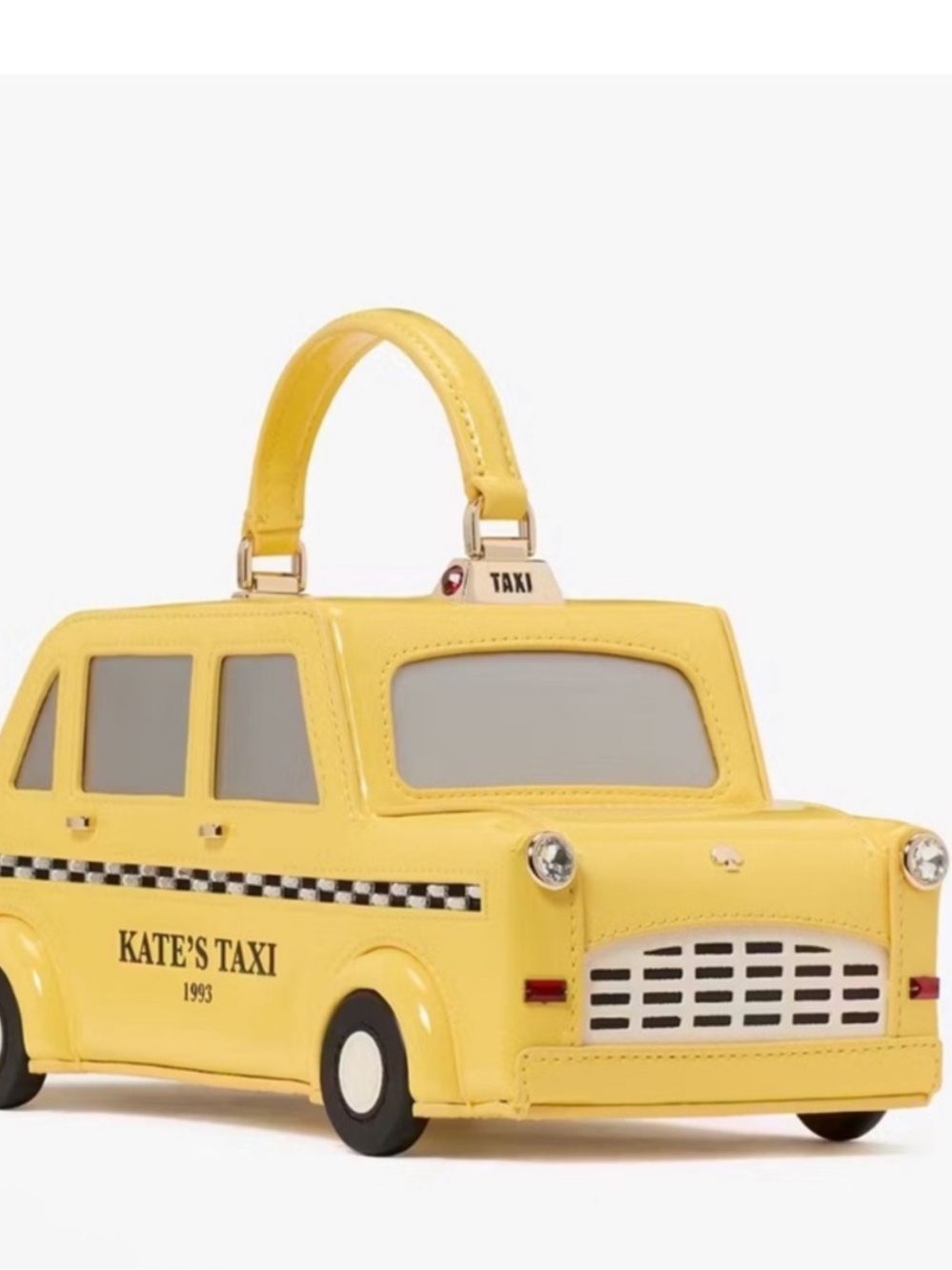 kate spade New York Yellow Taxi Novelty Top-Handle Bag